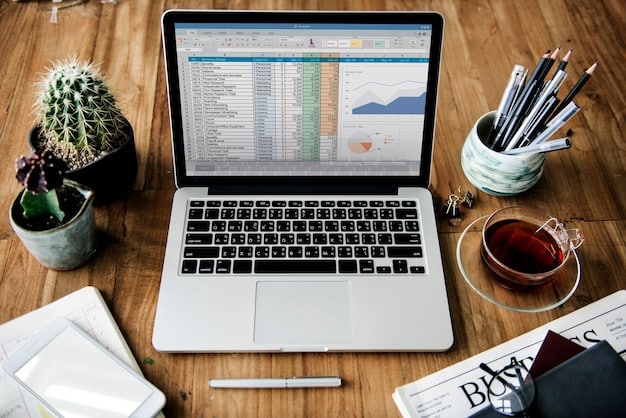 A detailed spreadsheet displayed on a laptop screen, showing various budget categories such as housing, food, transportation, savings, and debt repayment. The spreadsheet includes formulas and charts, indicating a systematic approach to financial planning.