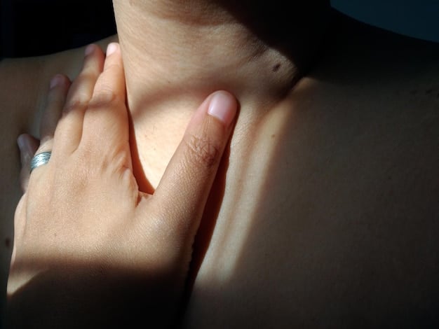A close-up image of a person's arm showing various moles and sun spots, with some highlighted to indicate potential areas of concern for skin cancer screening.